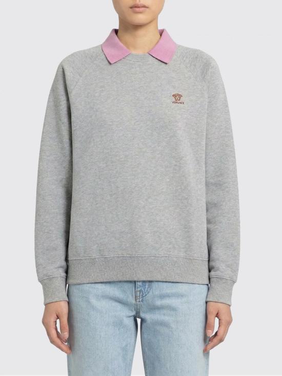 26SS 베르사체 폴로 티셔츠 10245721A17914 2EW40 Grey