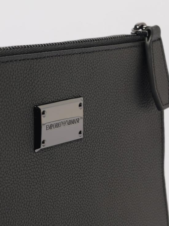 26SS 엠포리오 아르마니 클러치/파우치 EM004545AF13788 UC001 Black - EMPORIO ARMANI