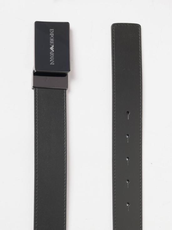 26SS 엠포리오 아르마니 가죽 벨트 EM005824AF25470 UC001 Black - EMPORIO ARMANI