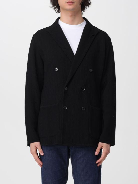 26SS 라르디니 수트 자켓 CNLJM57PA66008 999 Black