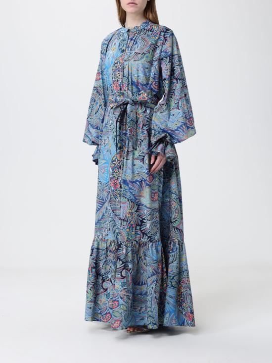 26SS 에트로 롱 원피스 WRHA063199SAEI4 X0887 Blue - ETRO