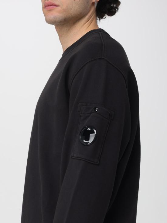 26SS 씨피 컴퍼니 긴팔 티셔츠 20CMSS036A110044G 999 Black - C.P. COMPANY