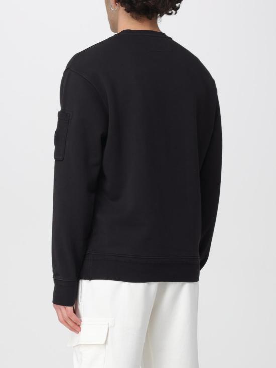 26SS 씨피 컴퍼니 긴팔 티셔츠 20CMSS036A110044G 999 Black - C.P. COMPANY