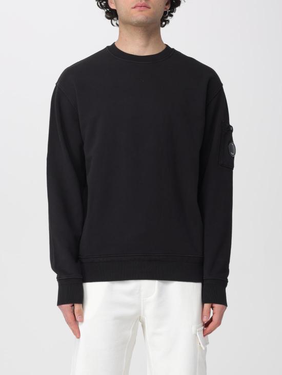 26SS 씨피 컴퍼니 긴팔 티셔츠 20CMSS036A110044G 999 Black