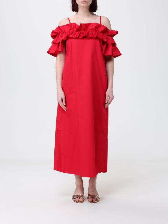 26SS 하니타 롱 원피스 HV37994597 CILIEGIA Red