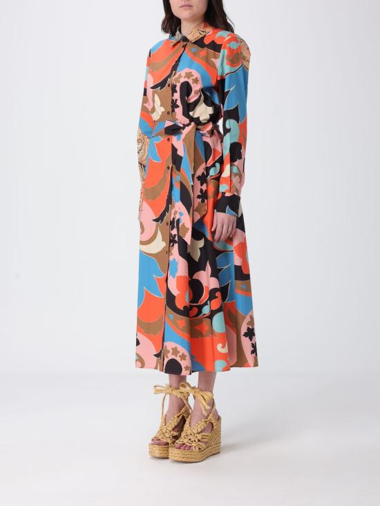 26SS 에트로 롱 원피스 WRDA0029AKI91 X0884 Blue - ETRO
