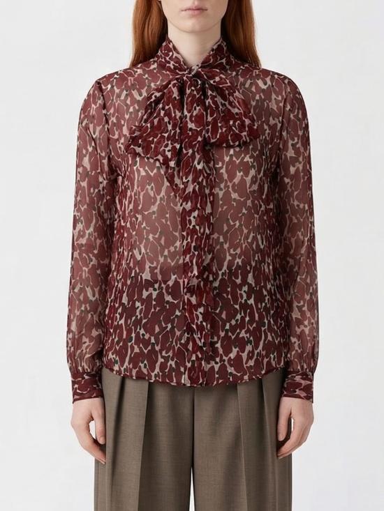 26SS 생로랑 셔츠 842861Y4J35 9477 Red