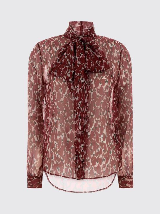 26SS 생로랑 셔츠 842861Y4J35 9477 Red - SAINT LAURENT