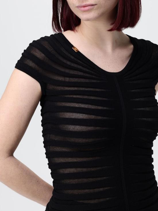 26SS 엘리자베타프랜치 스웨터 MK06T62E2 110 Black - ELISABETTA FRANCHI