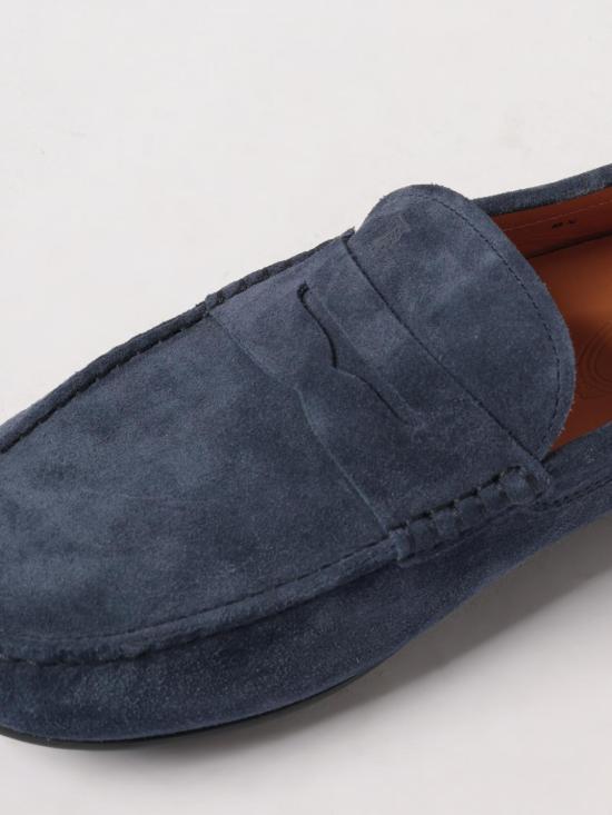 26SS 토즈 시티 고미노 스웨이드 드라이빙 슈즈 XXM76L0JM30RE0 U820 Blue - TODS