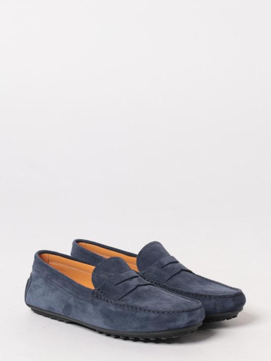 26SS 토즈 시티 고미노 스웨이드 드라이빙 슈즈 XXM76L0JM30RE0 U820 Blue - TODS