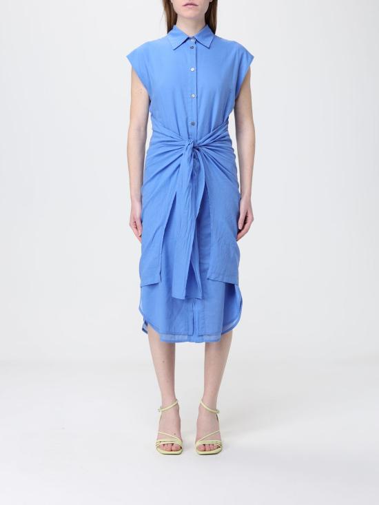 26SS 텔라 미디 원피스 010297 P001 Gnawed Blue