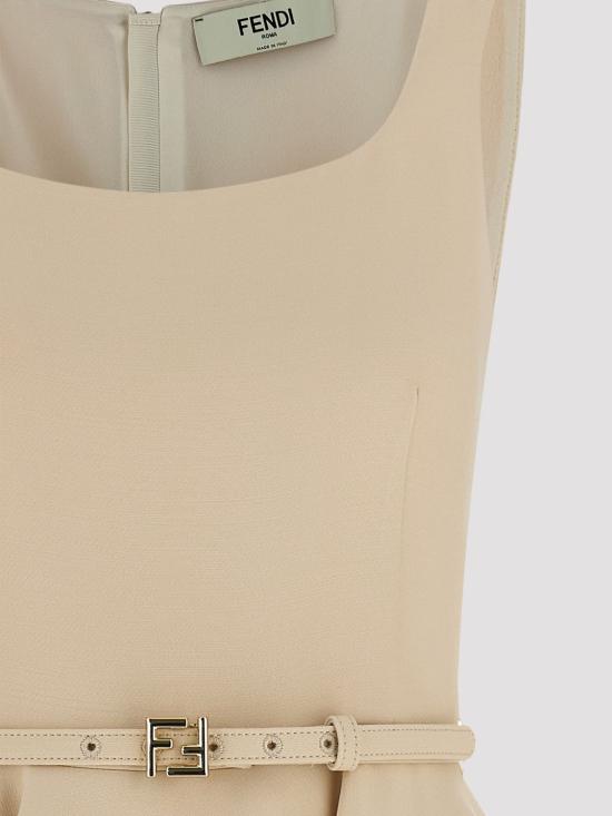 26SS 펜디 미디 원피스 FDD497AC4G F1I1G Pink - FENDI