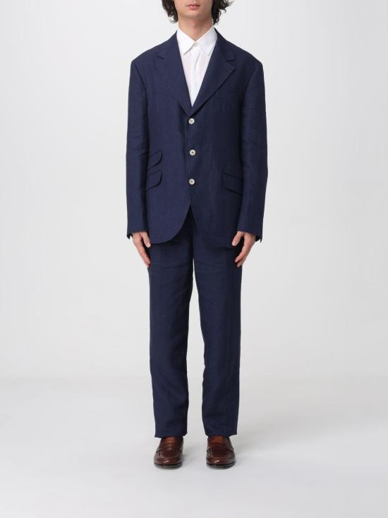 26SS 브루넬로 쿠치넬리 스웨터 MB430LDWH C009 Blue 1