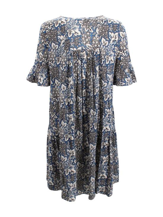 26SS 위켄드막스마라 미디 원피스 2615621072600 001 Blue - WEEKEND MAX MARA