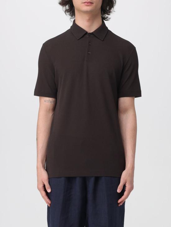 26SS 자노네 폴로 티셔츠 815169ZP370 Z1495 Brown