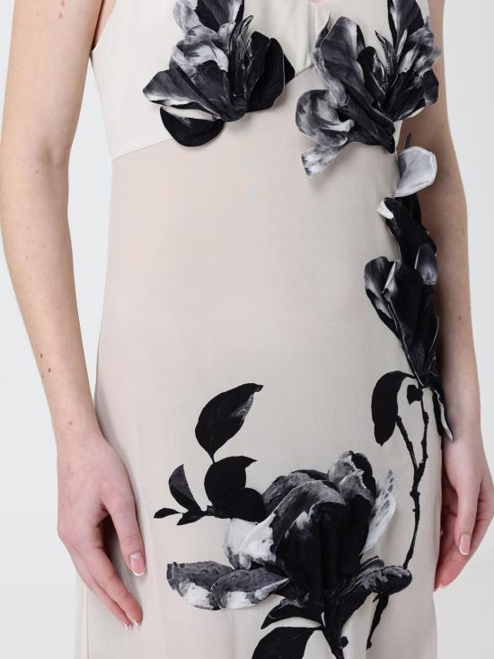 26SS 에르마노 설비노 롱 원피스 D482Q358YBQ S4825 Sand - ERMANNO SCERVINO