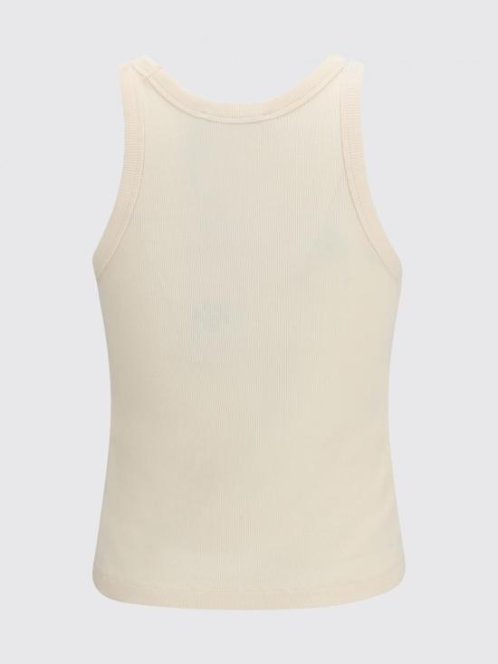 26SS 메종키츠네 민소매 티셔츠 QW00600KA0033 0063 Beige - MAISON KITSUNE