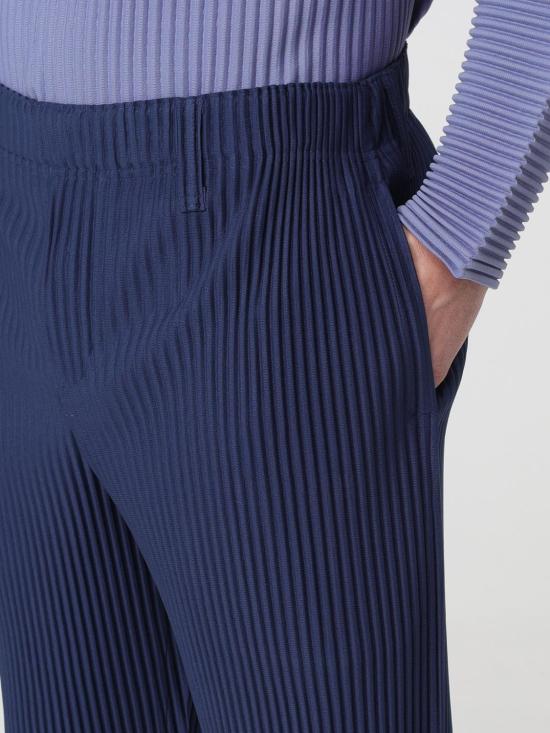 26SS 옴므 플리세 이세이 미야케 스트레이트 팬츠 HP66JF153 76 Blue - HOMME PLISSE' ISSEY MIYAKE
