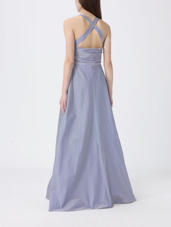 26SS 랄프 로렌 롱 원피스 253P08754 001 Striped - RALPH LAUREN