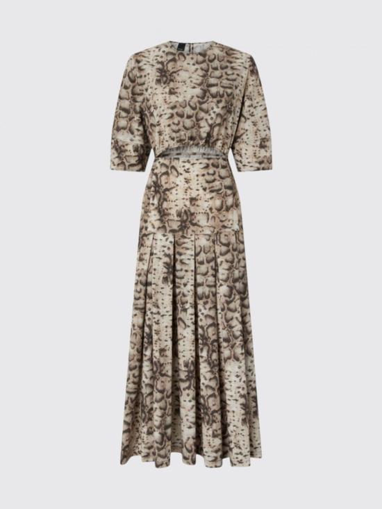 26SS 핑코 롱 원피스 106850A3B1 CZ9 Beige - PINKO