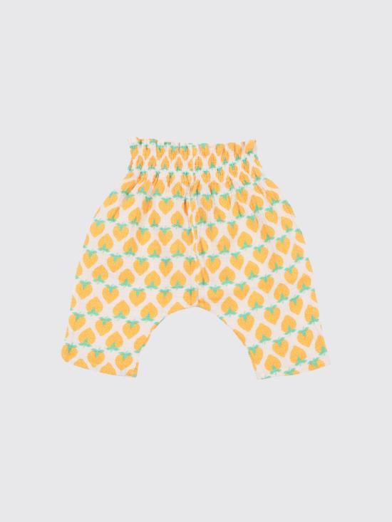 26SS [키즈] 보보쇼즈 스트레이트 팬츠 B126AB153 101 Yellow - BOBO CHOSES
