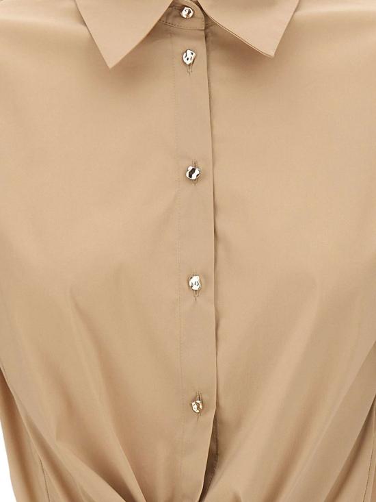 26SS 리우조 셔츠 CA6281 T297AP9574 Cappuccino light - LIU JO