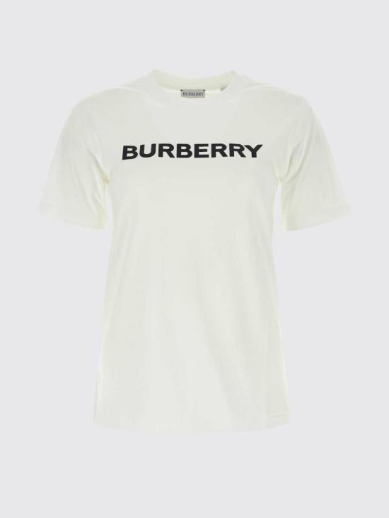 26SS 버버리 로고 코튼 티셔츠 8080325 White - BURBERRY