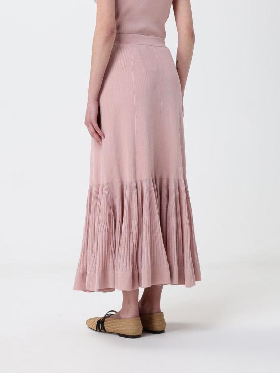 26SS 짐머만 롱 스커트 3070SS261 DPI Pink - ZIMMERMANN