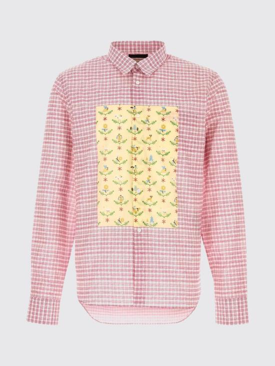 26SS 프라다 긴팔 셔츠 UCN627SWMO18WT F0011 Red