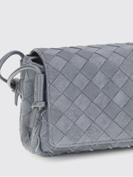 26SS 보테가베네타 크로스백 843893V6FQ1 4545 Grey - BOTTEGA VENETA