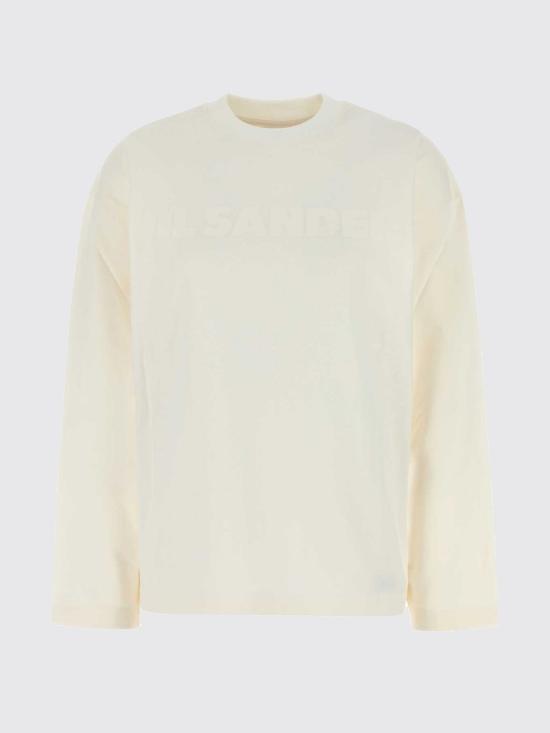 26SS 질샌더 긴팔 티셔츠 J03GC0136J20243 102 White - JIL SANDER