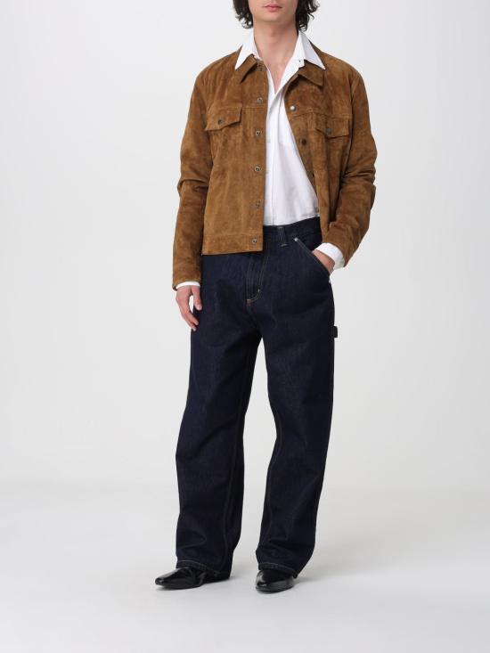 26SS 생로랑 무스탕 861502YC2AY 2104 Black - SAINT LAURENT