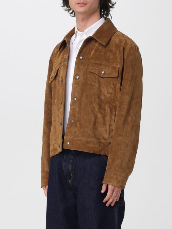 26SS 생로랑 무스탕 861502YC2AY 2104 Black - SAINT LAURENT