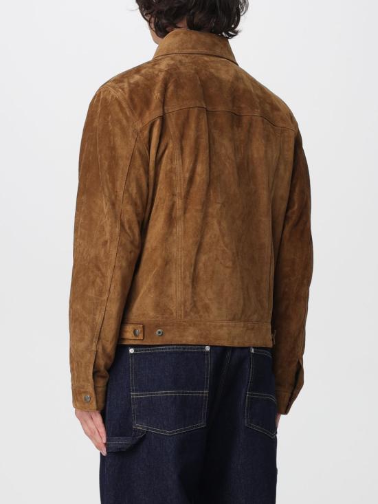 26SS 생로랑 무스탕 861502YC2AY 2104 Black - SAINT LAURENT