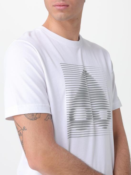 26SS 무스너클 반팔 티셔츠 M16MT729 891 Milk - MOOSE KNUCKLES