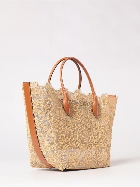 26SS 에르마노 설비노 토트백 D483S415PYV 3815 Yellow - ERMANNO SCERVINO