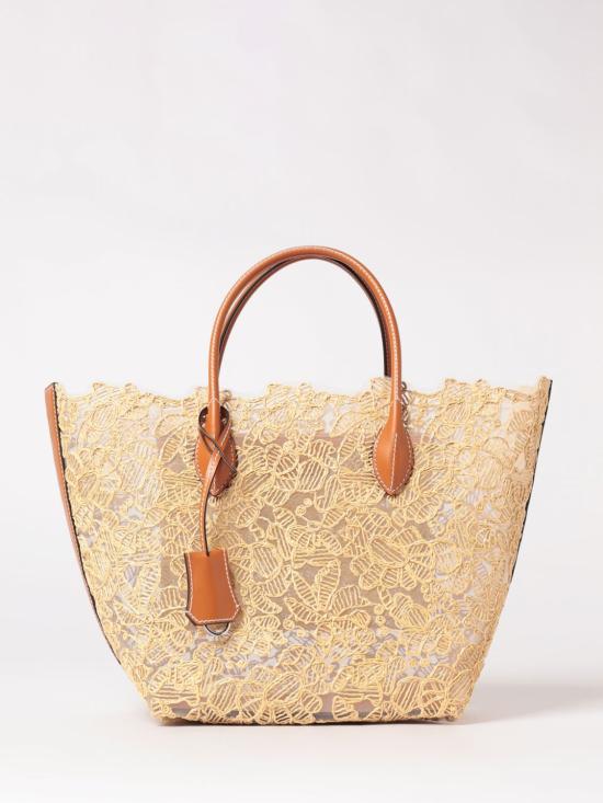 26SS 에르마노 설비노 토트백 D483S415PYV 3815 Yellow