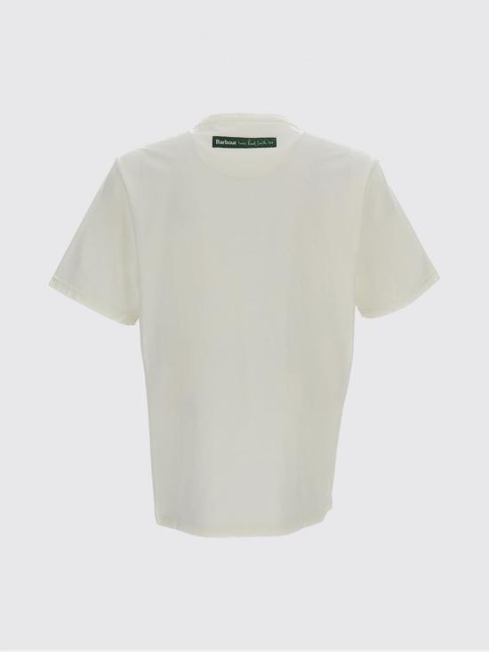 26SS 바버 반팔 티셔츠 MTS1613 WH32 White - BARBOUR