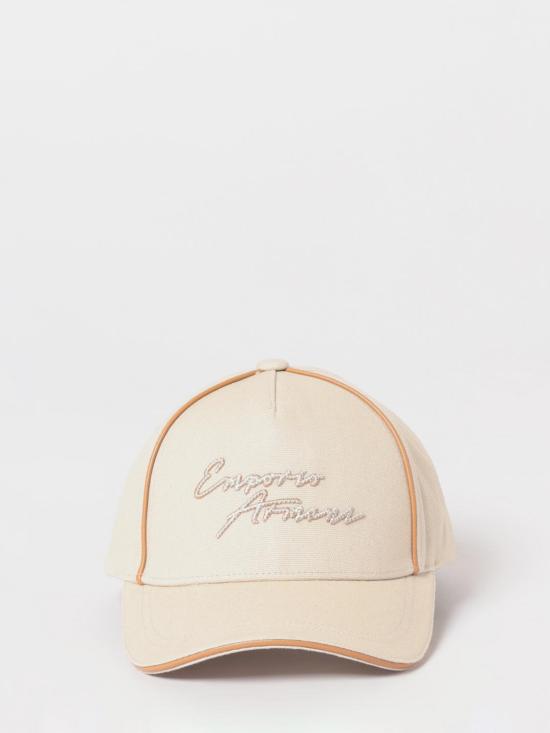 26SS 엠포리오 아르마니 볼캡 EW004173AF14765 U8020 Beige - EMPORIO ARMANI