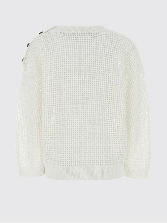 26SS 브루넬로 쿠치넬리 스웨터 MDV762120 CJ159 White - BRUNELLO CUCINELLI