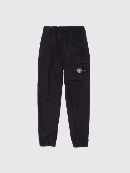 26SS [키즈] 스톤 아일랜드 트레이닝/조거 팬츠 3100003S0001 V0029 Black