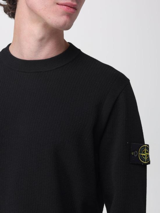 26SS 스톤 아일랜드 스웨터 L1S155100023 V0029 Black - STONE ISLAND