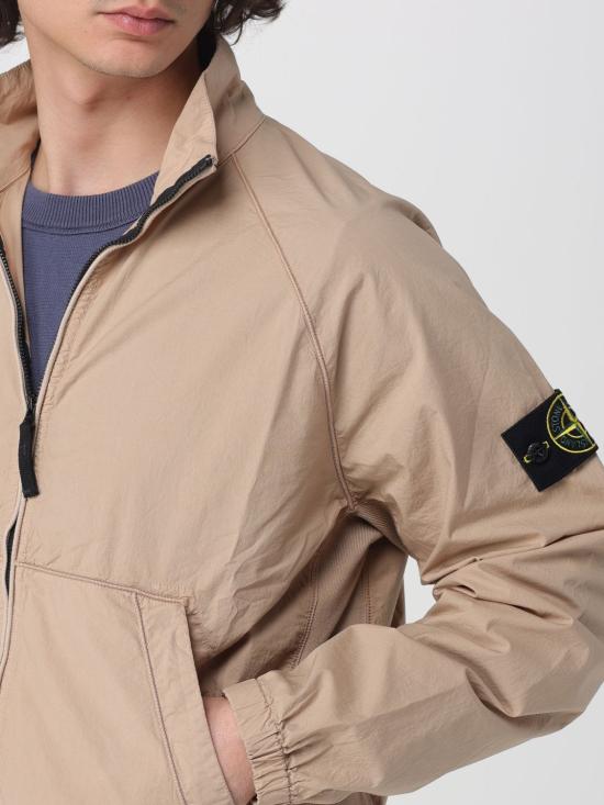 26SS 스톤 아일랜드 스트레치 코튼 텔라 파라슈트 오버사이즈핏 집업 트랙 자켓 6100044S0003 V009A Sand - STONE ISLAND