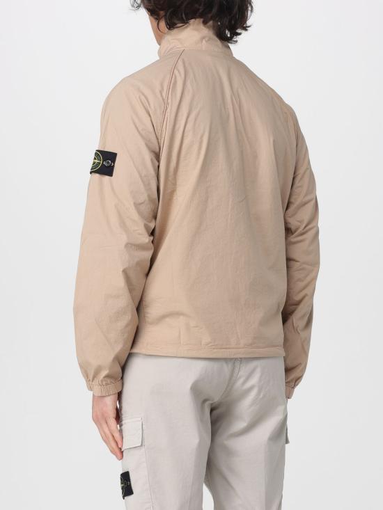 26SS 스톤 아일랜드 스트레치 코튼 텔라 파라슈트 오버사이즈핏 집업 트랙 자켓 6100044S0003 V009A Sand - STONE ISLAND