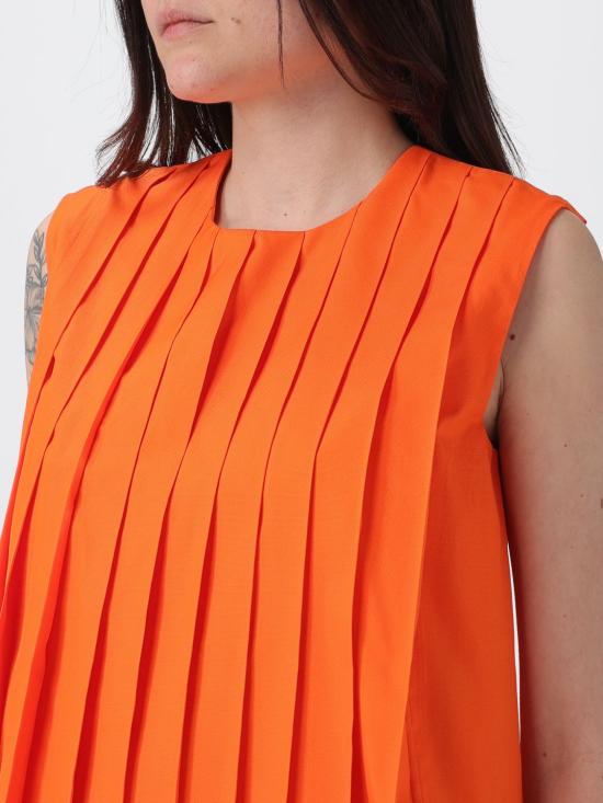 26SS 테르 에 반틴 미디 원피스 V11027120MF20 04 Orange - TER ET BANTINE