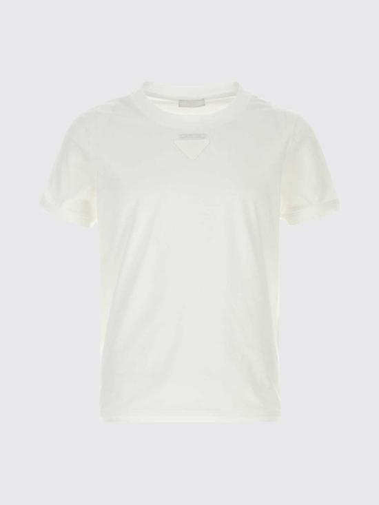 26SS 프라다 반팔 티셔츠 UJN964SOOO18QZ F0009 White