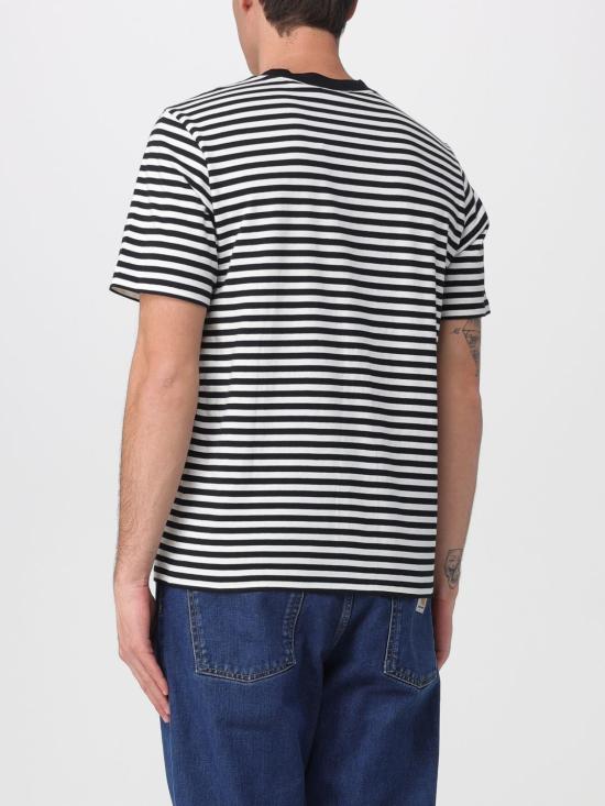 26SS 칼하트 WIP 숏슬리브 에즈라 포켓 티셔츠 I036179 3KRXX Black - CARHARTT WIP