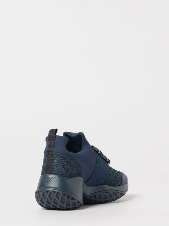 26SS 로저비비에 비브 런 스니커즈 RVW50624180T5V 1V89 Blue - ROGER VIVIER