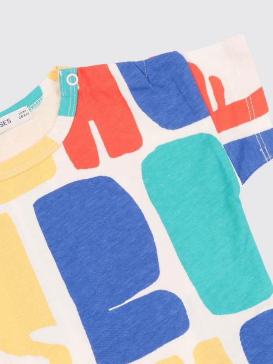 26SS [키즈] 보보쇼즈 티셔츠 B126AB112 991 Multicolor - BOBO CHOSES